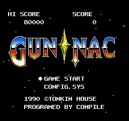 Gun Nac (Japan) title.png