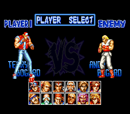 Fatal Fury Special SNES PAL characters.png