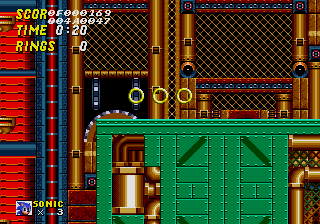 Rings placed via Debug Mode to show how they would have looked in the prototype layout.