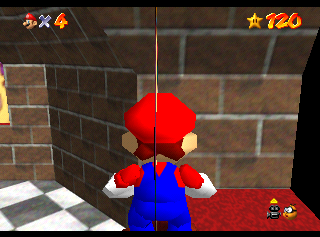 The original texture placement in the Japanese version.