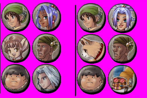 DarkCloud-Missing and different character portraits.png