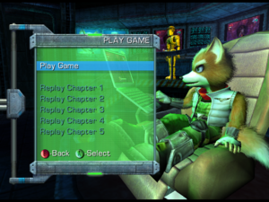 Star Fox Adventures Chapter Select.png