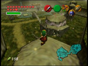 OoT Unused Spawn Kokiri Forest.png