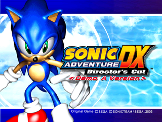 Sonic Adventure DX (PC, 2004)-title (Trial).png