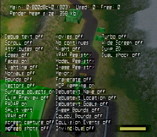 Army Men Air Attack Debug Menu.png