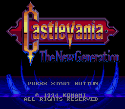 Castlevania The New Generation-title.png