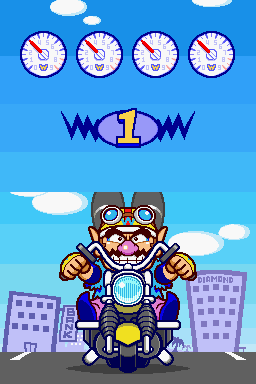 Yep this is Wario having a fun ride through Diamond City.