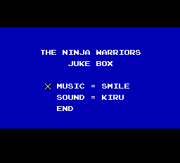 Ninja Warriors TG16 Sound Test.png