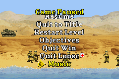 Medal of Honor Infiltrator GBA Extra Options.png