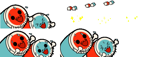 TaikoCSANIME1-CS3survivalclearsprites.png