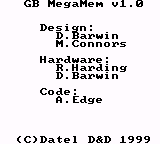 Mega Memory Card Hidden Developer Credits Title Screen.png