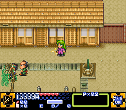 Goemon3snes yaegoldbazooka.png