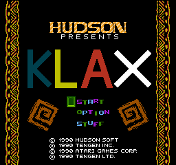 Klax - FC - Title Screen.png