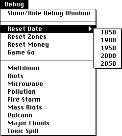 SimCity 2000 (Mac OS Classic) - Debug.png