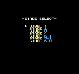 Mitsume ga Tooru (NES)-stageselect.png