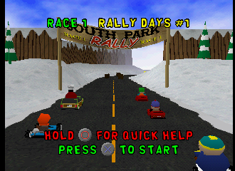 SouthParkRallyPS1 Final RaceStart.png