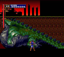 AkumajouDraculaX PCE Stage 1 Unused Lizard Boss.png