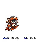 Robopon GBC Debug Menu Battle Chara1.png