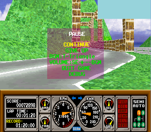 Race Drivin A Go Go Debug in Pause.png