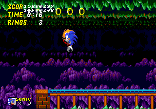 Projekt poziomu został skopiowany od Simona Wai do ostatecznej wersji Sonic 2, aby obiekty zostały umieszczone poprawnie.
