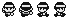 Pokémon Red and Blue Unused Koga OW sprites.png