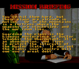 Wolfenstein 3D - SNES - Mission Briefing E4.png