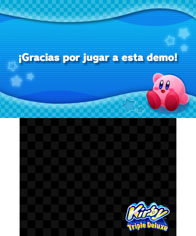 Kirby Triple Deluxe Demo ESPA Thanks.png