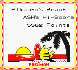 Pokémon Yellow Pikachus Beach Print Score EN.png