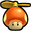 NSMBW-items menu 2D Propeller Mushroom.png