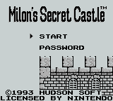 Title Screen