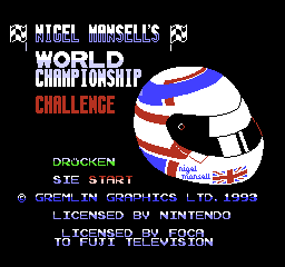 Nigel Mansell's World Championship Challenge (NES)-us title german.png