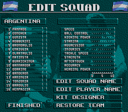 World Soccer '94 Squad (Argentina).PNG