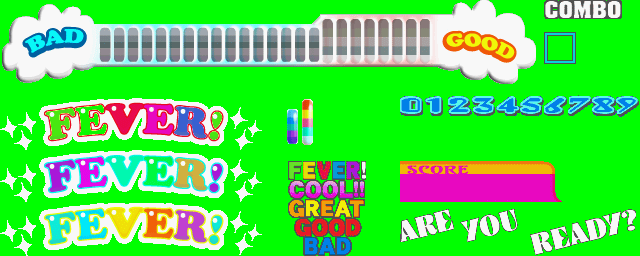 Pop'n Wii arcade HUD.png