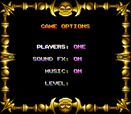 Mighty Max SNES Options LEVEL.png