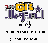 Konami GB Collection Vol.4 (Japan) title.png