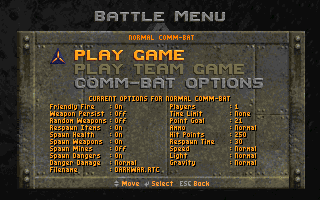 RiseoftheTriad-DOS-v12 BattleMenu.png