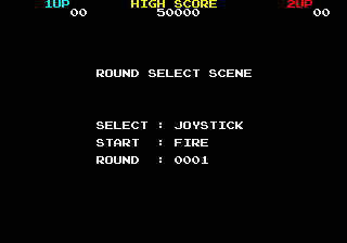 Am I supposed to select a round or a scene? Make up your mind, Taito