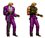 Since when did Rugal ever wore a violet suit?