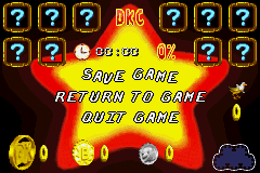 DKC3 GBA Proto Pause screen.png