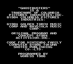 GhostbustersNESProto Spiel.png