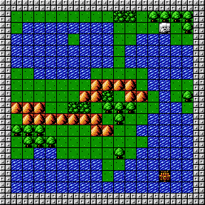 Dai 2 Ji Super Robot Taisen (NES)-map-1a.png