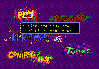 Toejam & Earl in Panic on Funkotron Dev Message 3.png