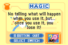 Kirby & the Amazing Mirror Magic Pause.png