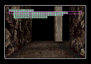 Wizardry Empire 2 Oujo no Isan Debug Menu Dungeon.png