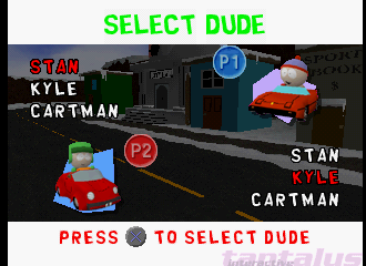 SouthParkRallyPS1 Nov2-99 SelectDudeMulti.png