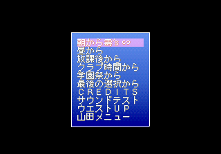 Hoshinooka Gakuen Monogatari Debug Menu.png