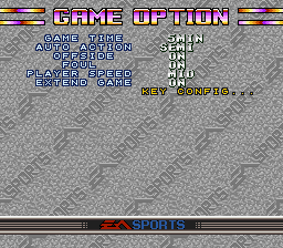 Tactical Soccer SNES Default Options Menu.png