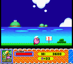 Oh, Kirby. That's not how you use a cannon.
