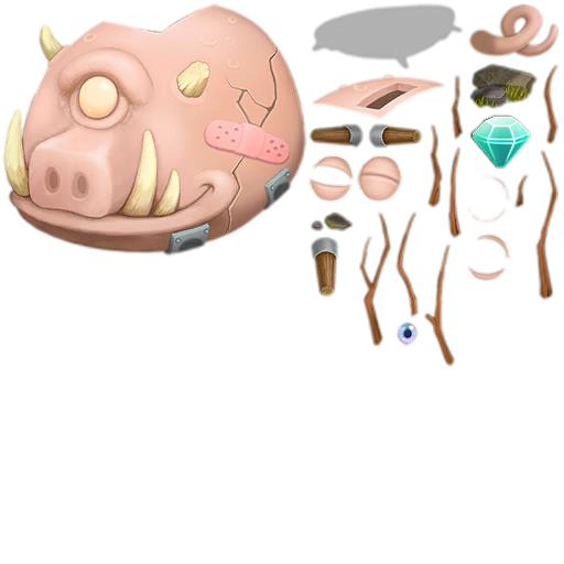 My Singing Monsters Dawn of Fire Piggy Bank.png