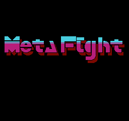 Metafight (NES)-Early Title screen mockup.png